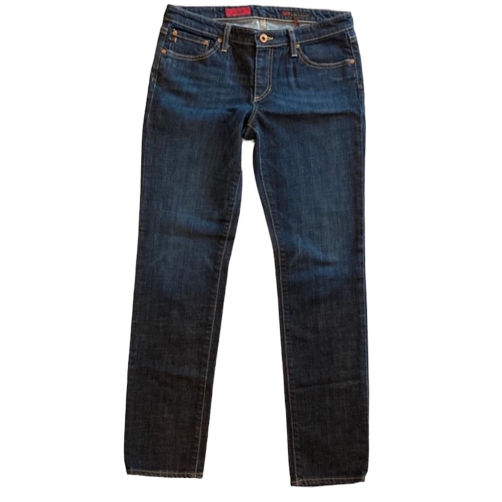 AG Adriano Goldschmied "The Stilt" Blue Skinny Jeans Size 29R Casual, Cl…